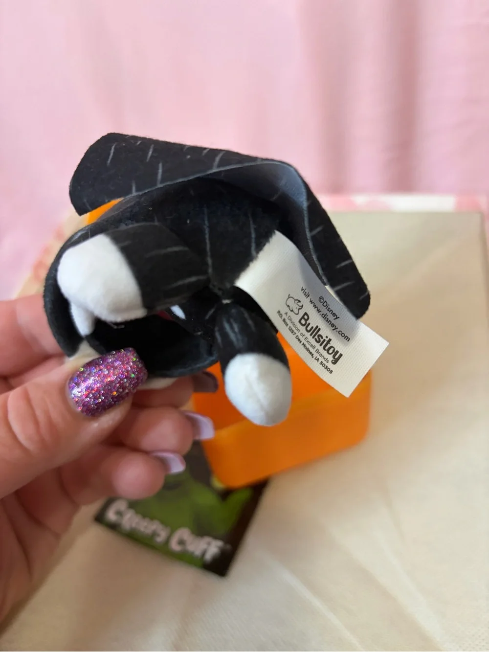 The Nightmare Before Christmas Creepy Cuff Teddy Vampire NWOT